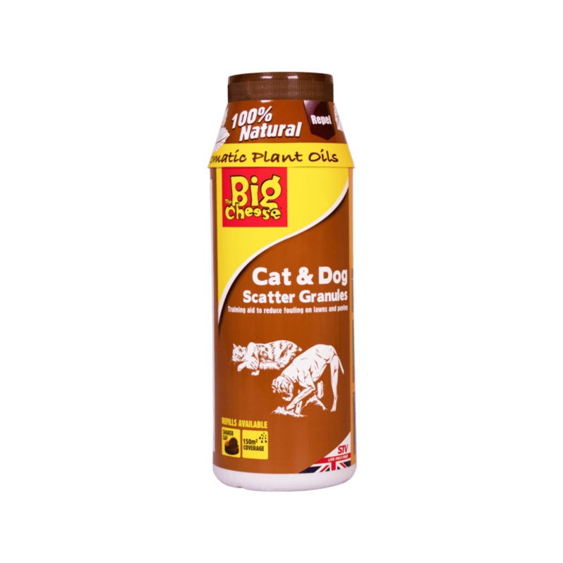 The Big Cheese Cat & Dog Scatter Granules – 450g