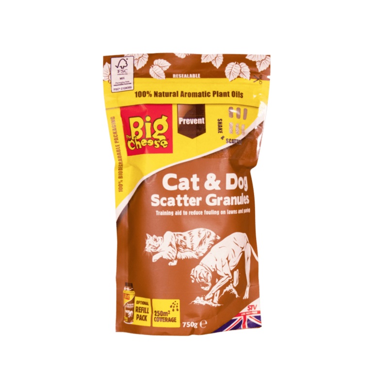 The Big Cheese Cat & Dog Scatter Granules – 750g
