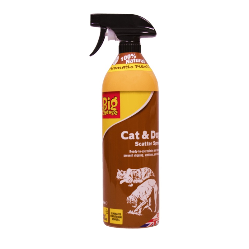 The Big Cheese Cat Scatter Spray – 1L