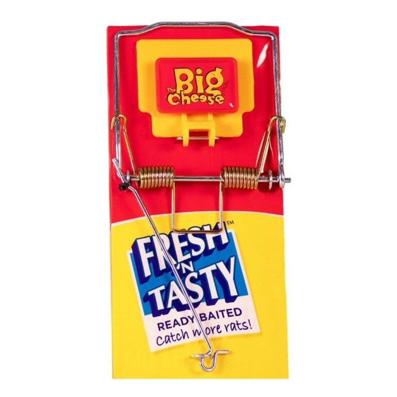 The Big Cheese Fresh Baited Rat Trap – Single
