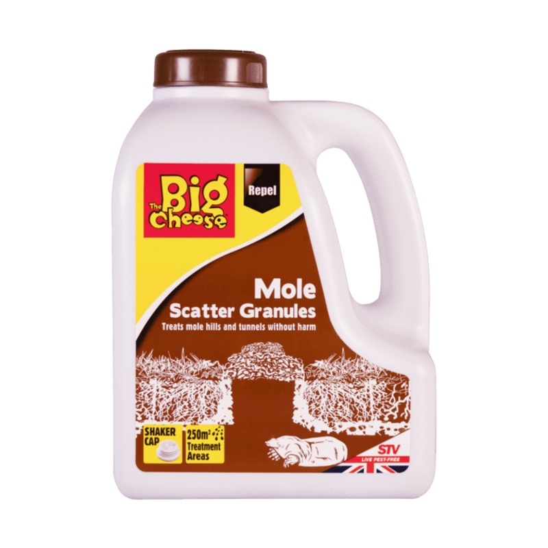 The Big Cheese Mole Repellent Scatter Granules – 2.5kg