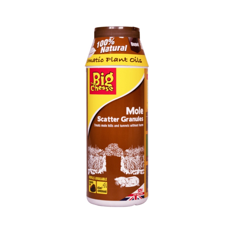 The Big Cheese Mole Repellent Scatter Granules – 450g