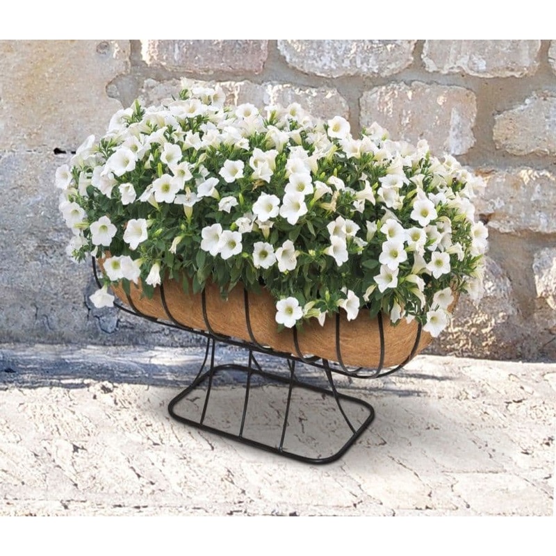 Ambassador Cradle Planter  With Coco Liner – 24
