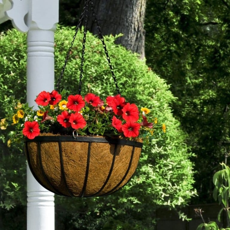 Ambassador Flat Bar Hanging Basket – 16
