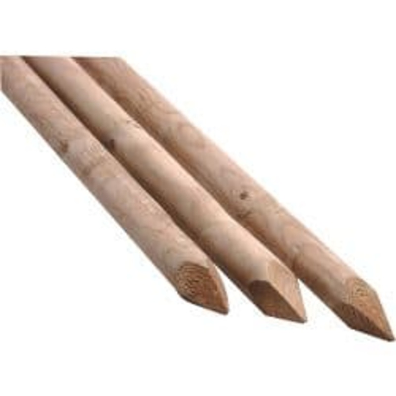 Ambassador Round Softwood Tree Stake – 1.2m x 30mm