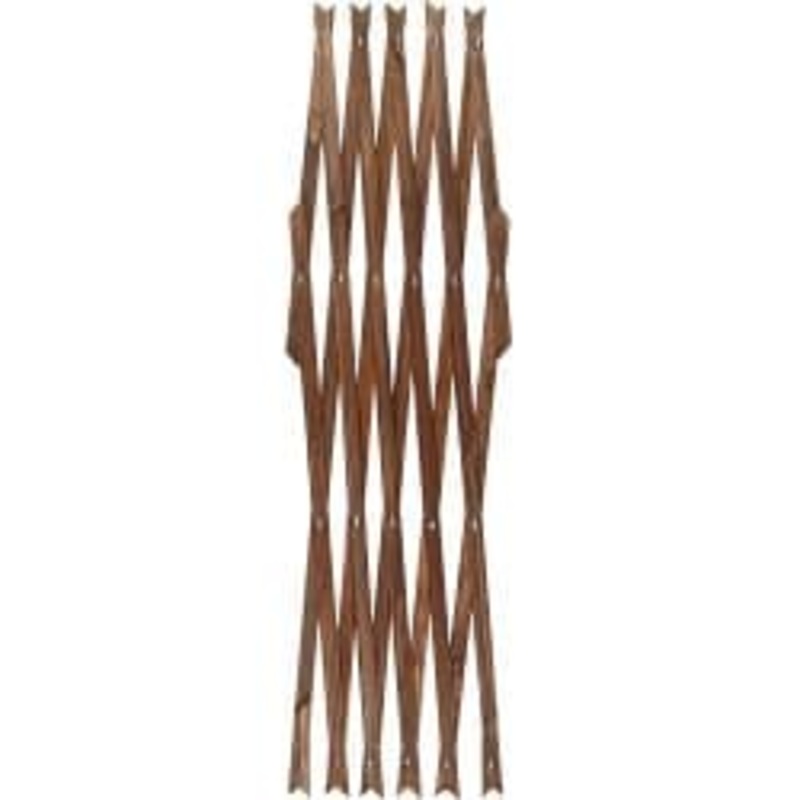 Ambassador Trellis with Metal Rivets – 8mm Brown 6ft x 4ft