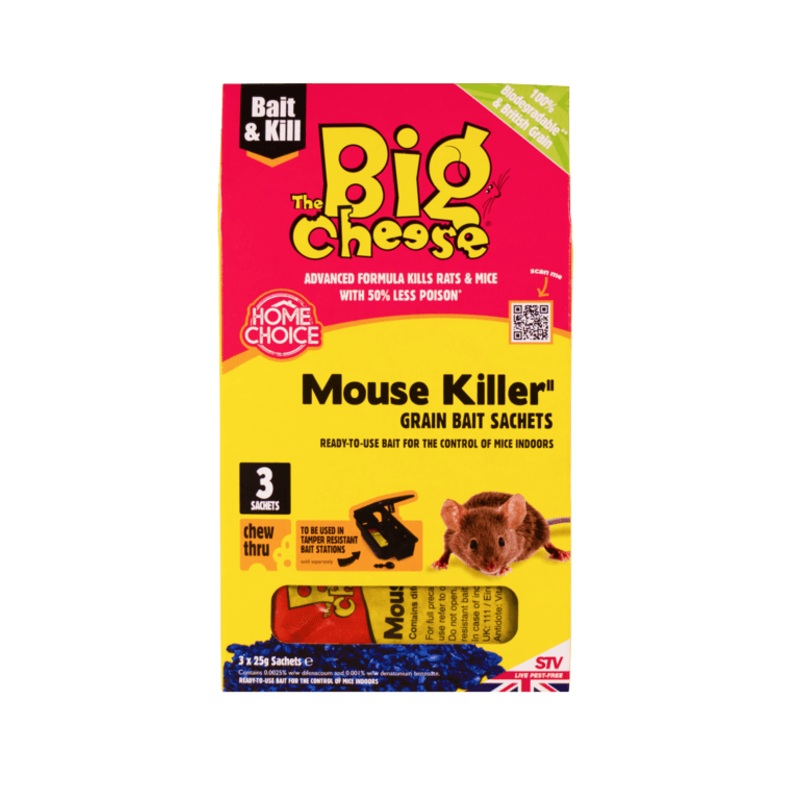 The Big Cheese Mouse Killer – 3x25g