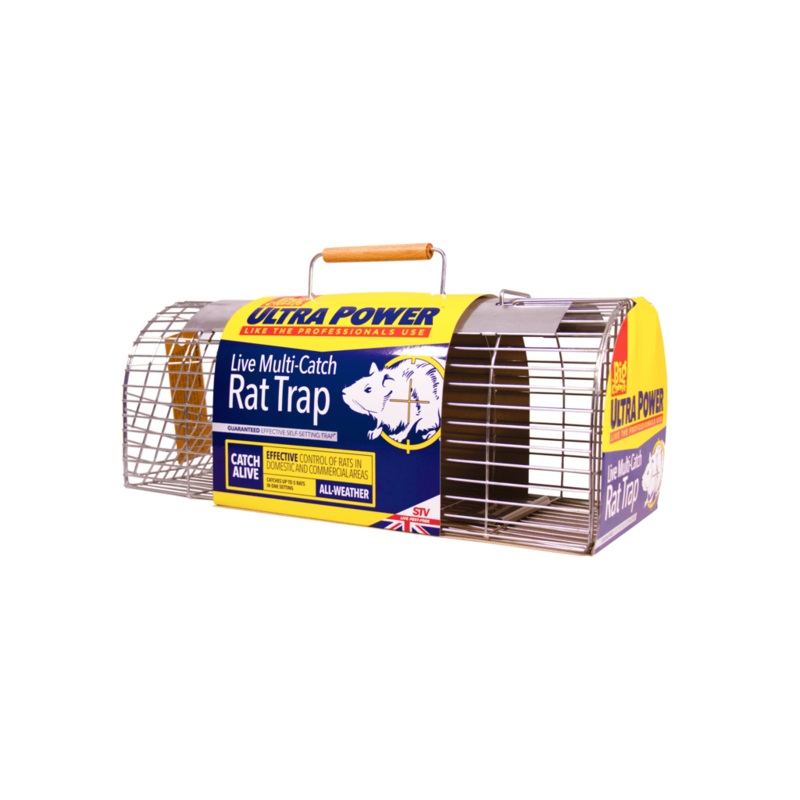 The Big Cheese Ultra Power Live Multi Catch Rat Trap
