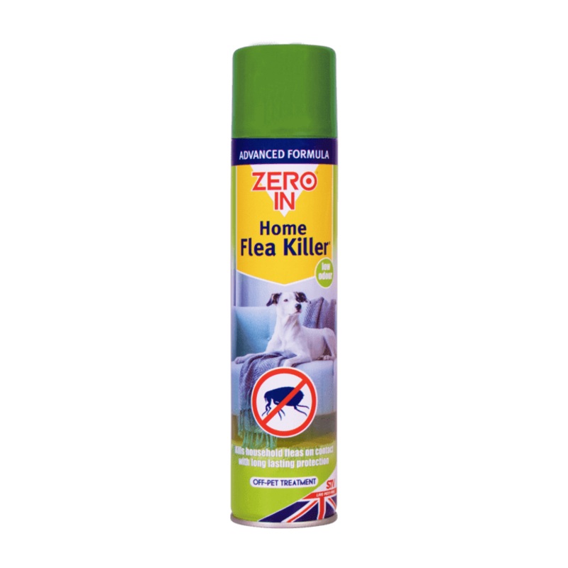 Zero In Home Flea Spray – 300ml Aerosol