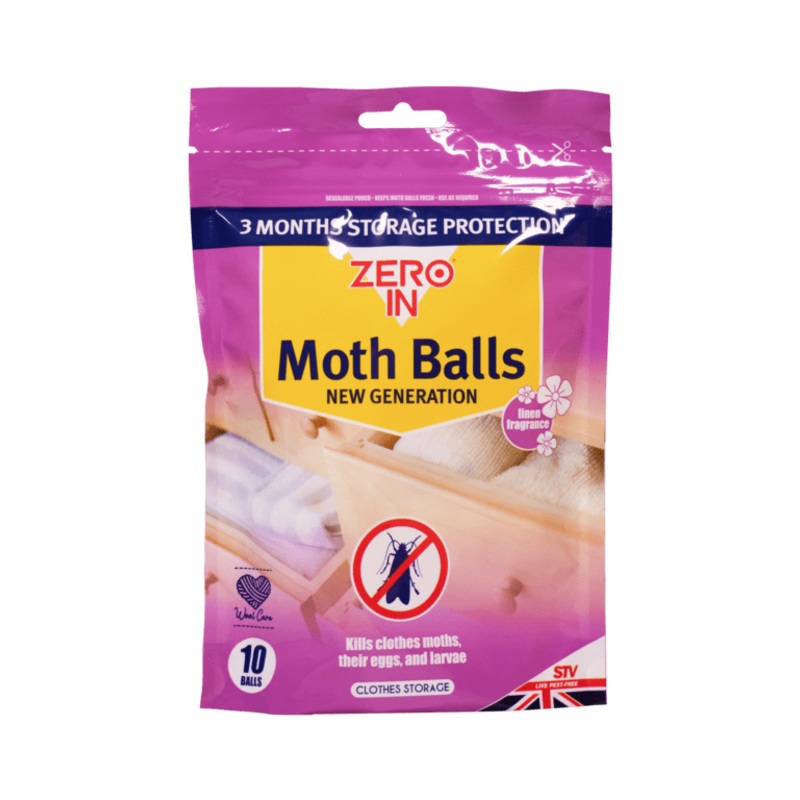 Zero In Moth Balls – 10 Balls
