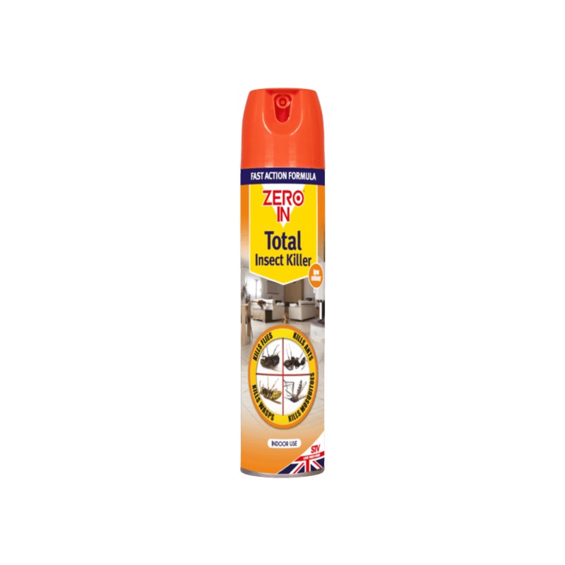 Zero In Total Insect Killer – 300ml Aerosol