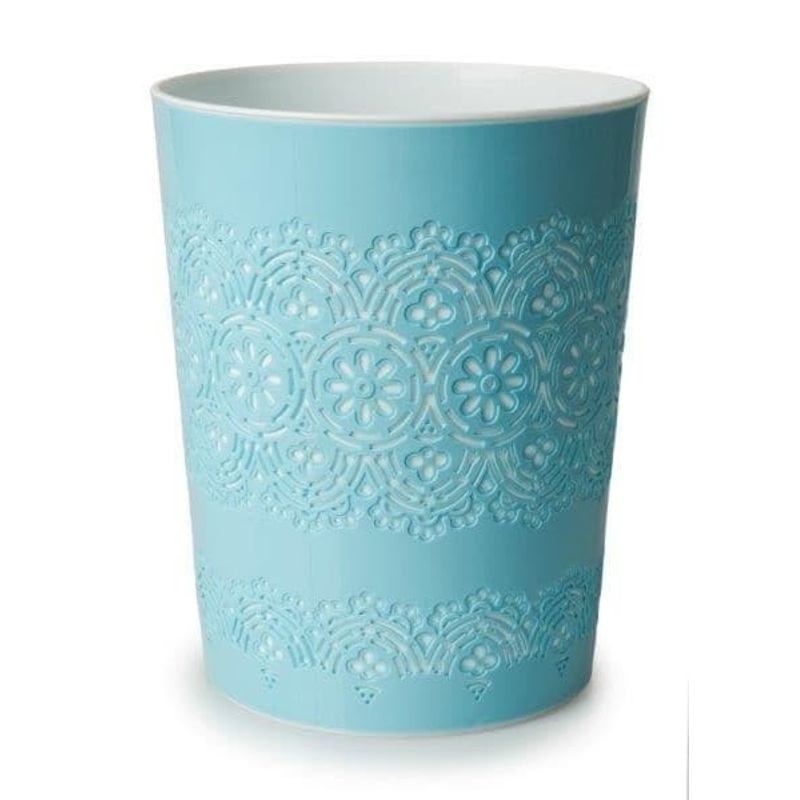 Blue Canyon Flora Waste Bin – Blue