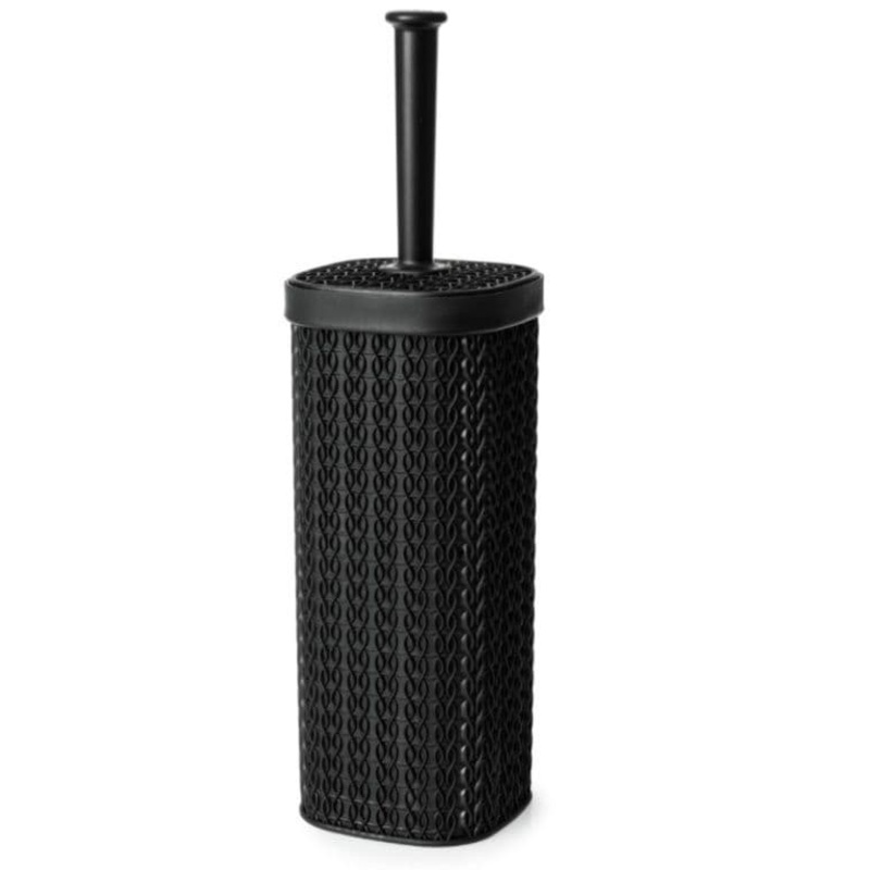 Blue Canyon Lace Design Toilet Brush – Black