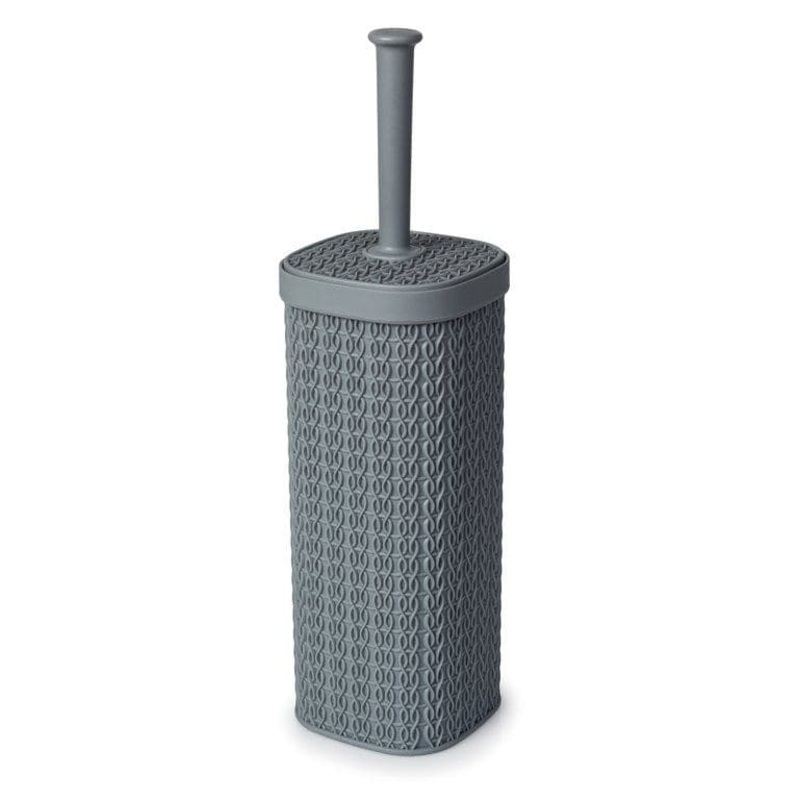Blue Canyon Lace Design Toilet Brush – Grey