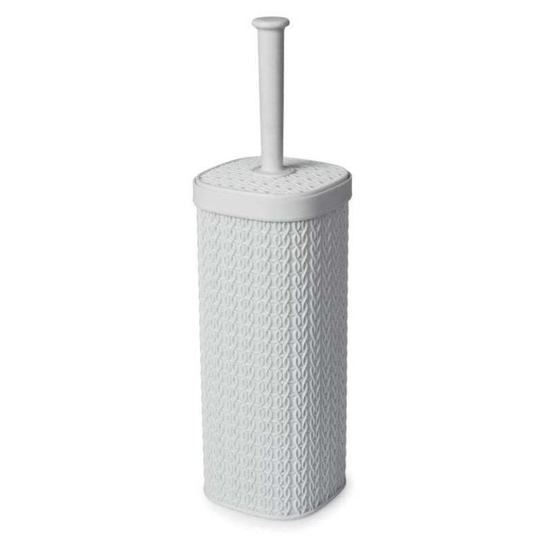 Blue Canyon Lace Design Toilet Brush – White