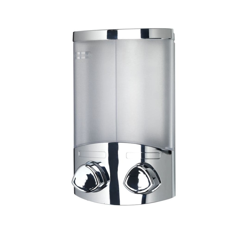Croydex Euro Dispenser Duo Chrome