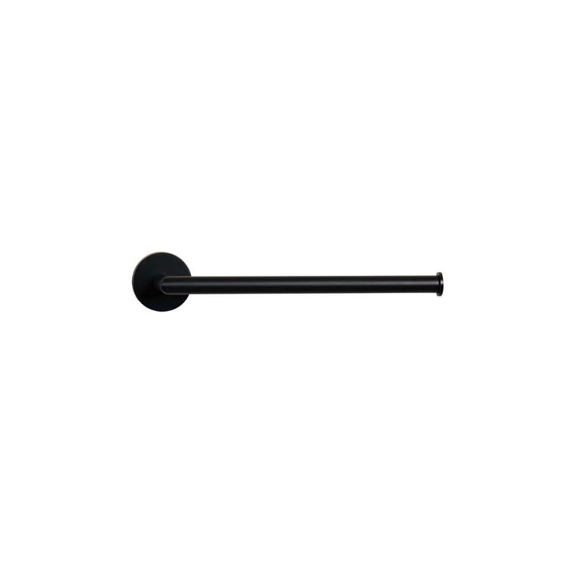 Croydex Flexi Fix Matt Black Epsom Towel Bar