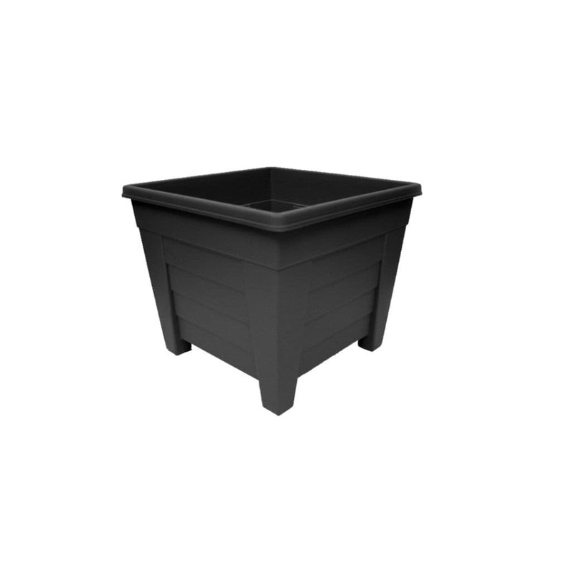 Grosvenor Square Planter – 33cm Ebony