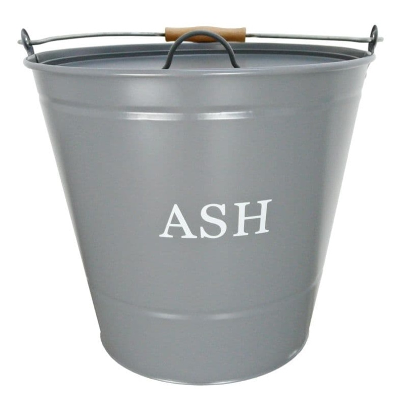 Manor Ash Bucket With Lid – Grey