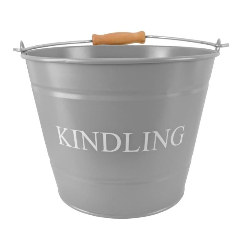 Manor Small Kindling Bucket – Grey