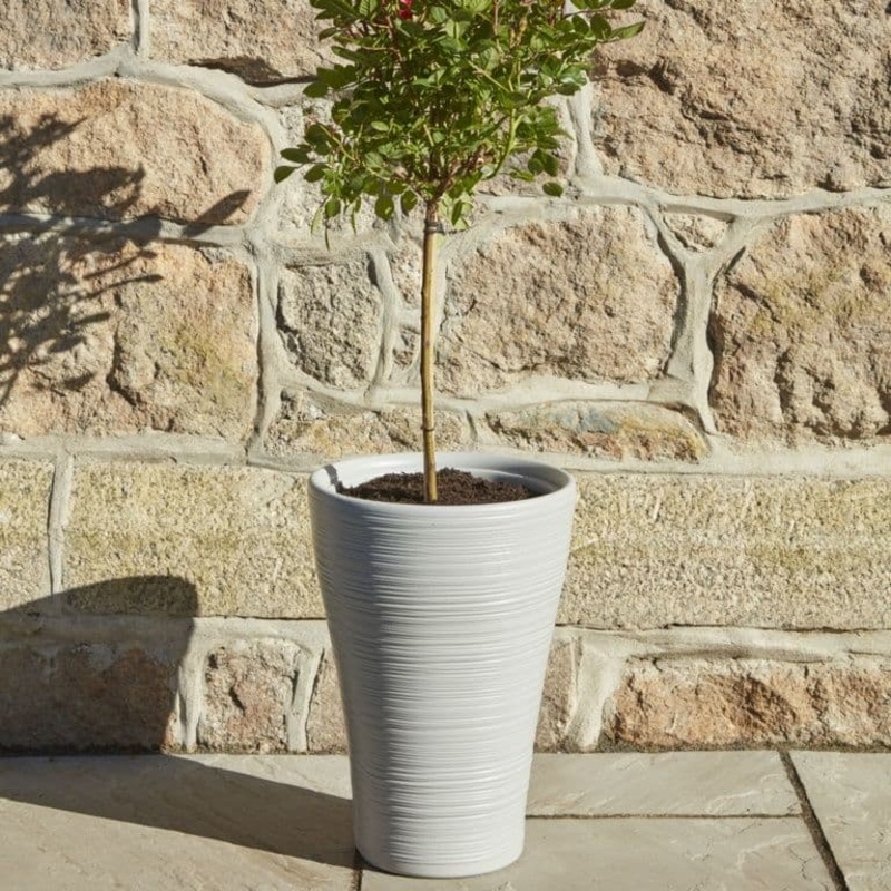 Sankey Hereford Tall Planter – Cool Grey