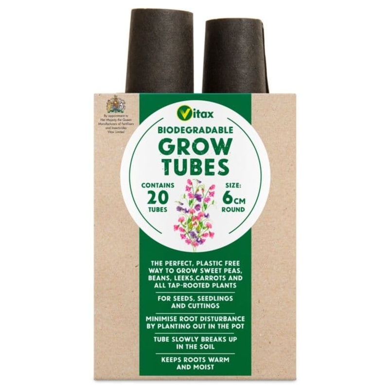 Vitax Grow Tubes – Pack 20