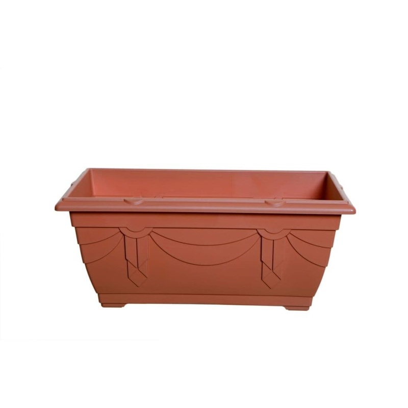 Whitefurze 40cm Venetian Window Box – Terracotta