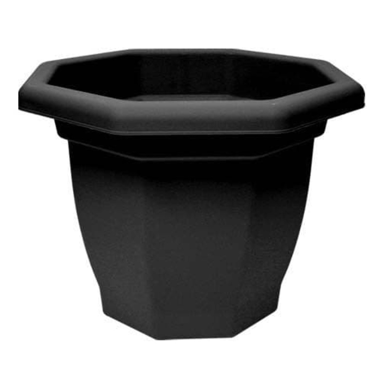Winchester Octaganol Bell Pot – Ebony 50cm