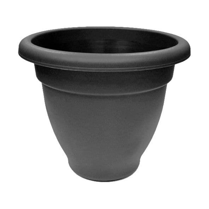 Winchester Round Planter – 50cm Ebony