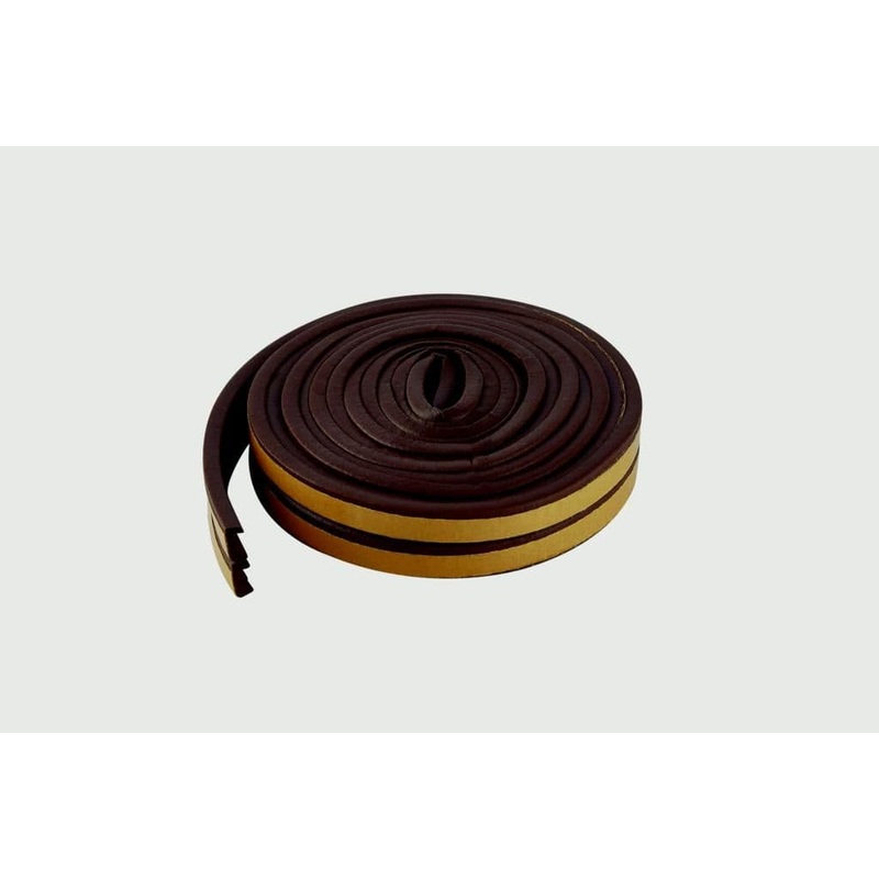 Woodside EPDM E Rubber Strip – 5m Brown