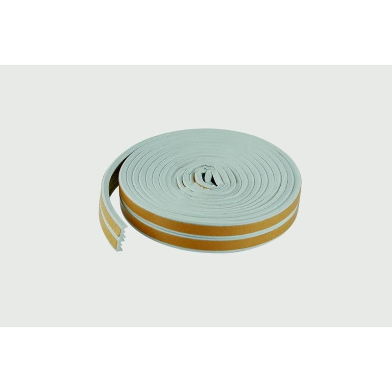 Woodside Epdm E Rubber Strip – 5m White