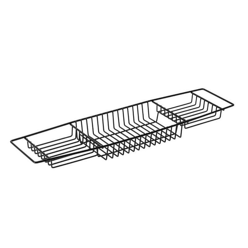 Blue Canyon Over Bath Rack – Black