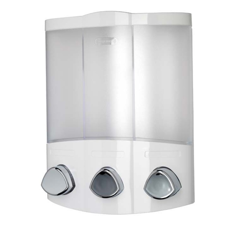 Croydex Euro Dispenser Trio – White