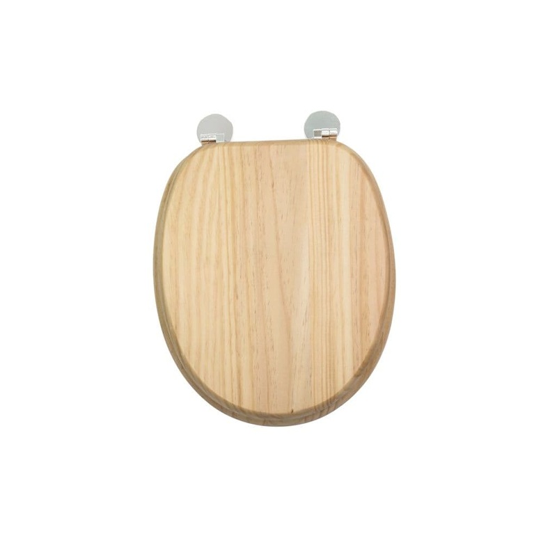 Croydex Flexi-Fix Toilet Seat – Davos Blonded Pine