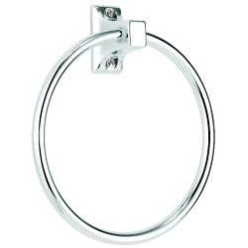 Croydex Sutton Towel Ring – 170 x 150 x 42mm