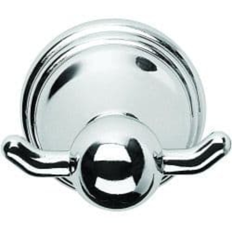 Croydex Westminster Double Robe Hook – 57 x 62 x 60mm