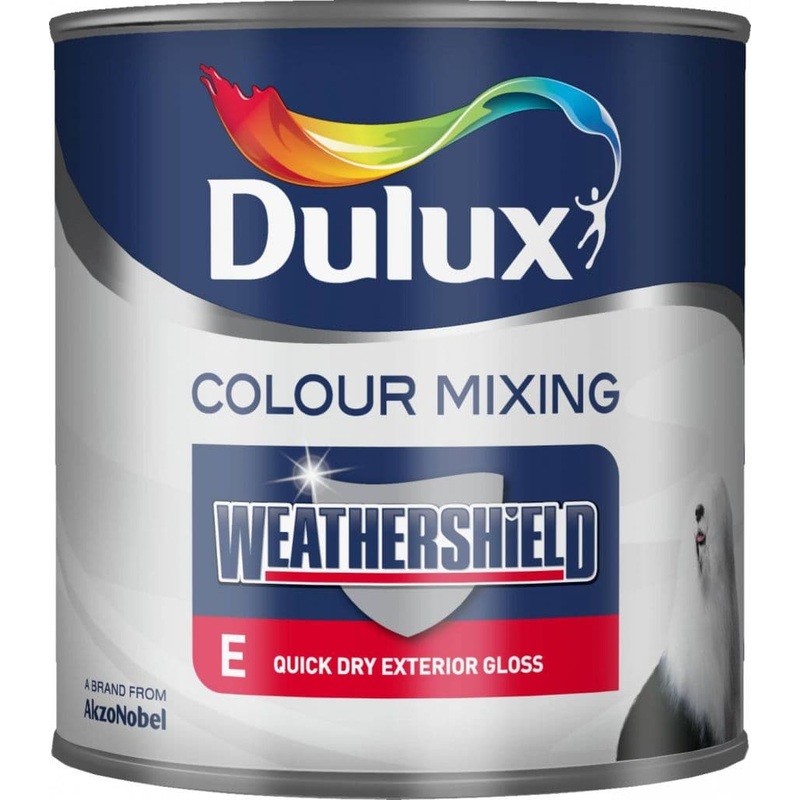 Dulux Weathershield Quick Drying Exterior Gloss 1L – Medium