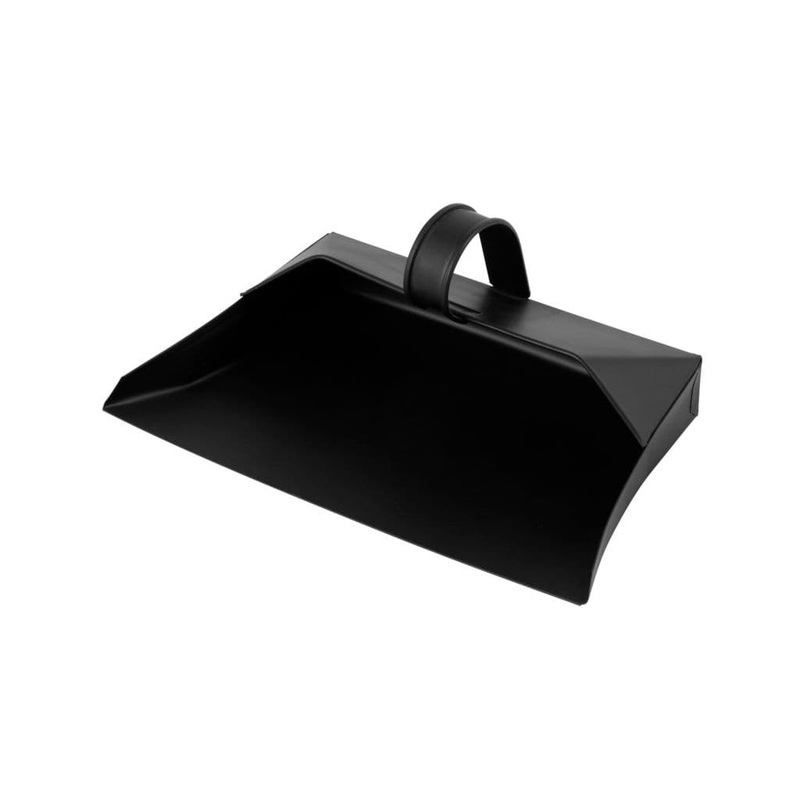 Groundsman Metal Dustpan – Black
