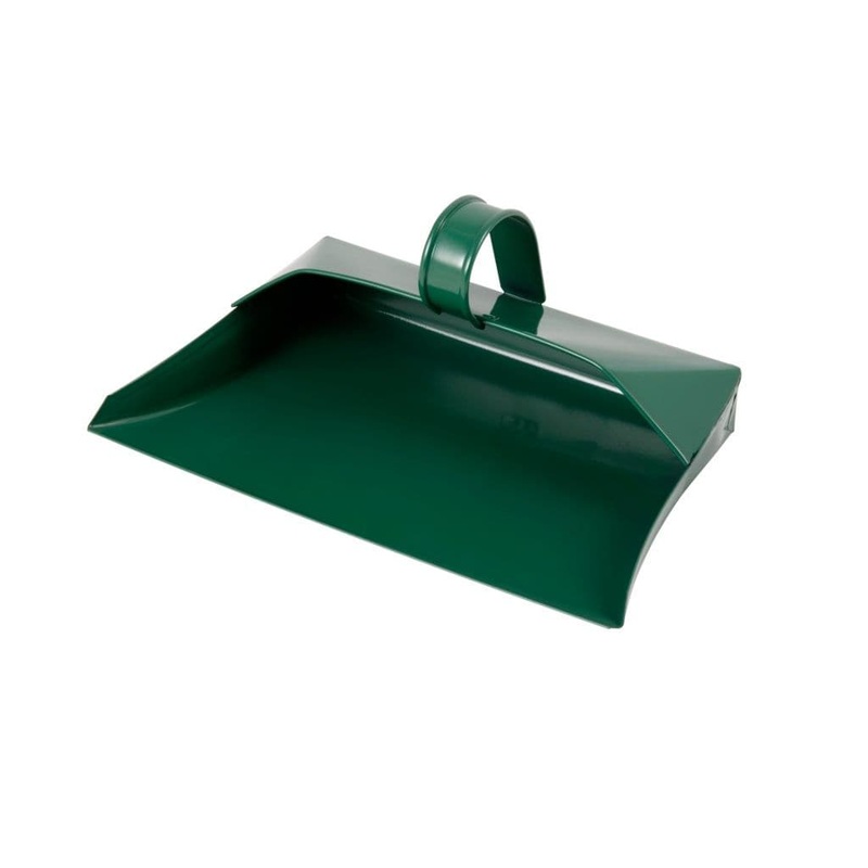 Groundsman Metal Dustpan – Green