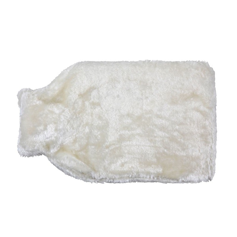 Hearth & Home 2L Hot Water Bottle with Cover – White