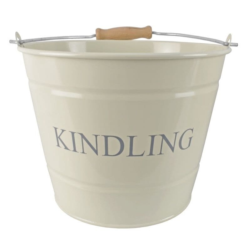 Manor Small Kindling Bucket – Cream