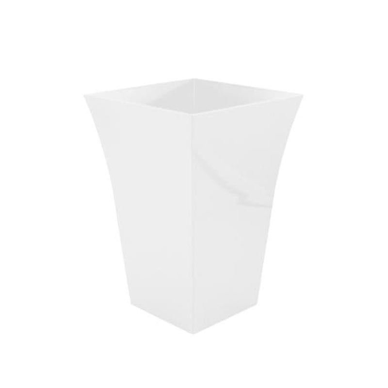 Milano Large Upright Planter – White