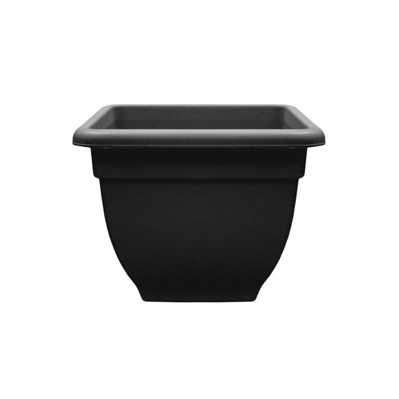 Winchester Square Bell Pot – Ebony 45cm