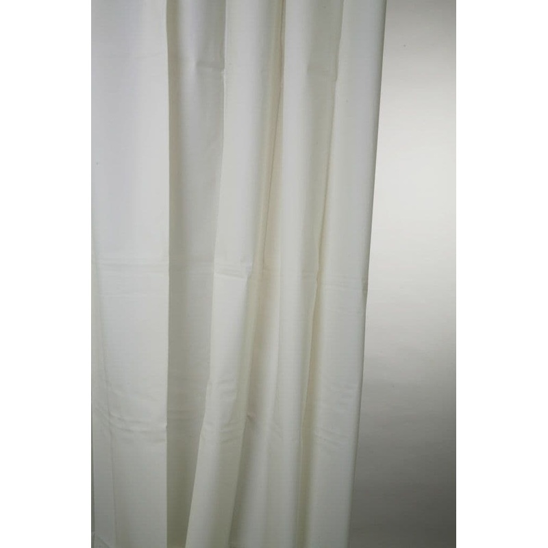 Blue Canyon Peva Shower Curtain 180 x 180cm – Plain White