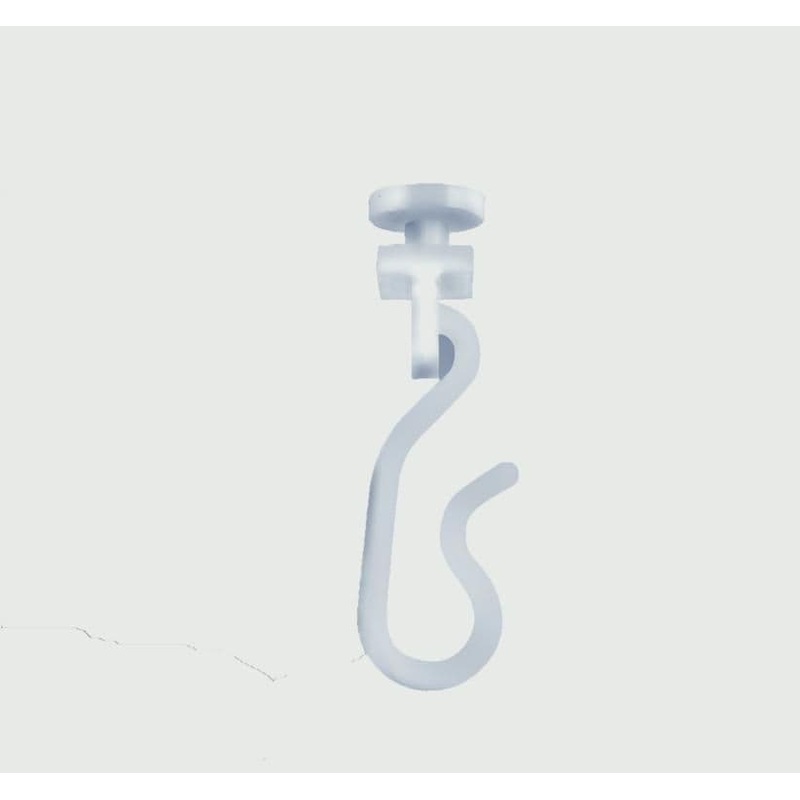 Croydex Hook & Glider Universal – White
