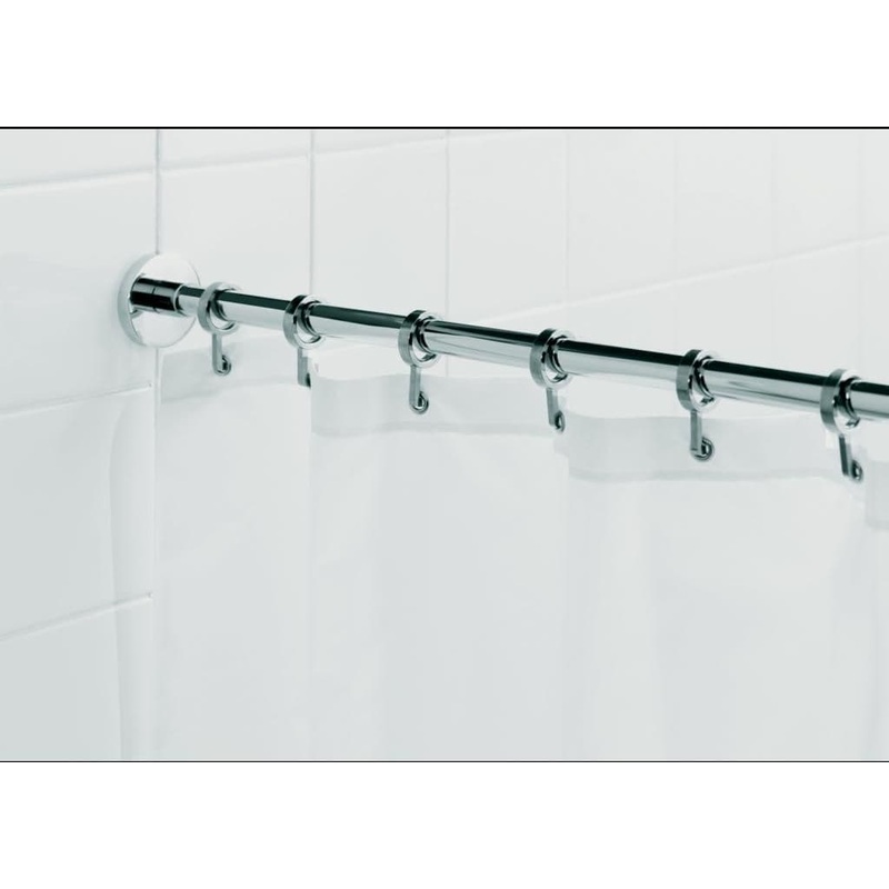 Croydex Luxury Round Rod – Chrome