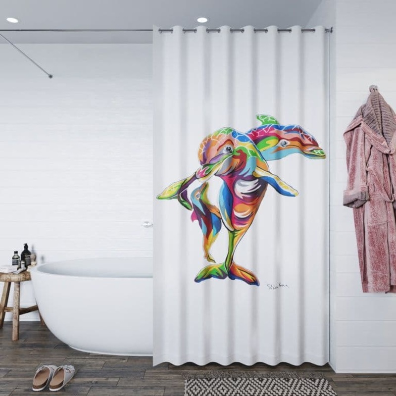 Steven Brown Hannah McWave Shower Curtain – B80