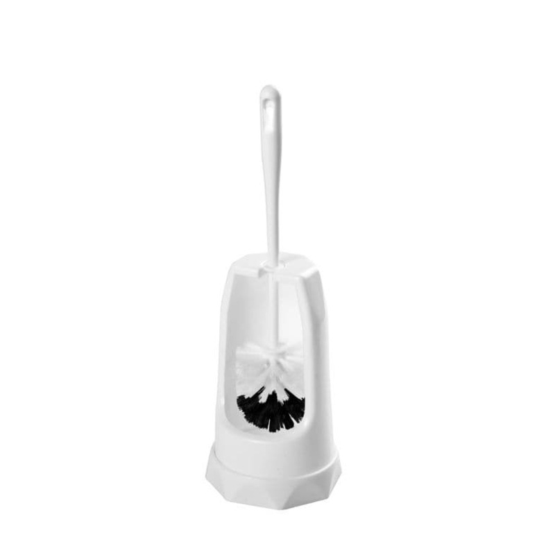 SupaHome Toilet Brush & Holder – White