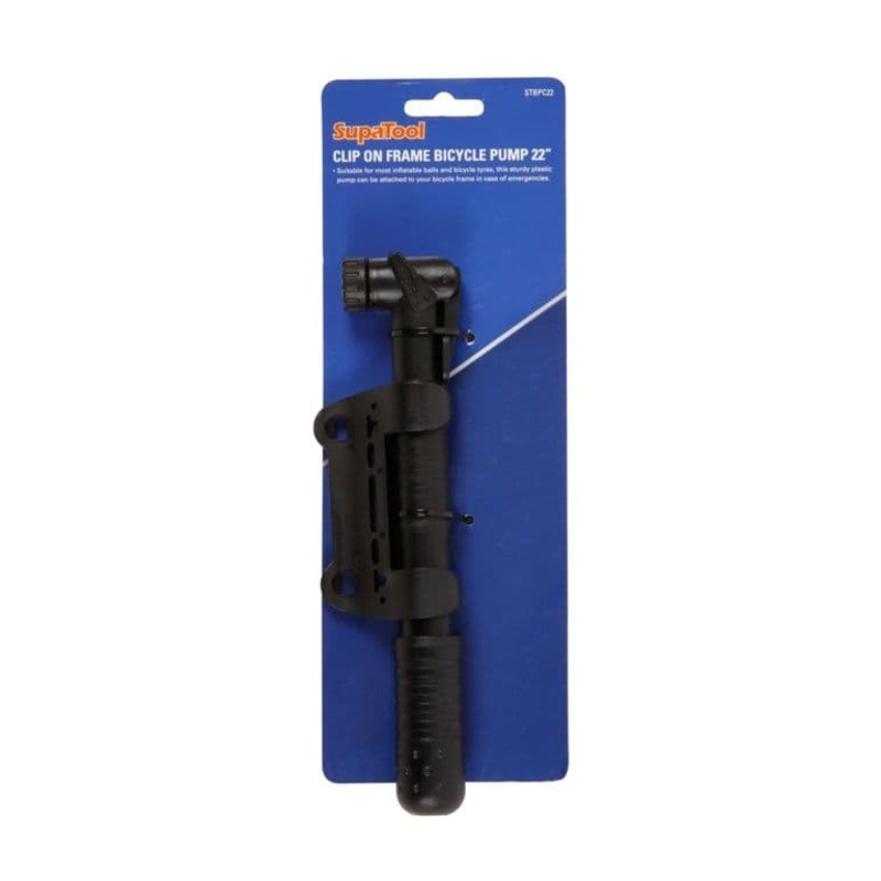 SupaTool Clip On Bicycle Pump – 22