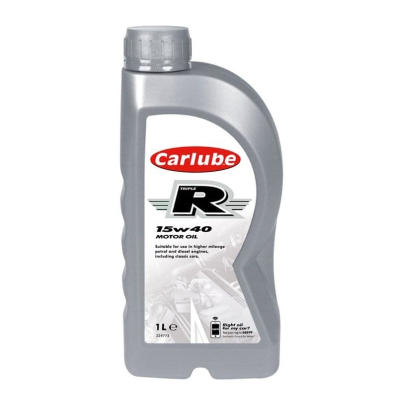 Carlube Triple R 15W-40 High Mile Engine Oil – 1L
